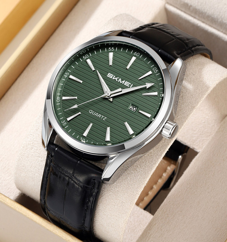 Men Business Simple Fashion Genuine Leather Watch